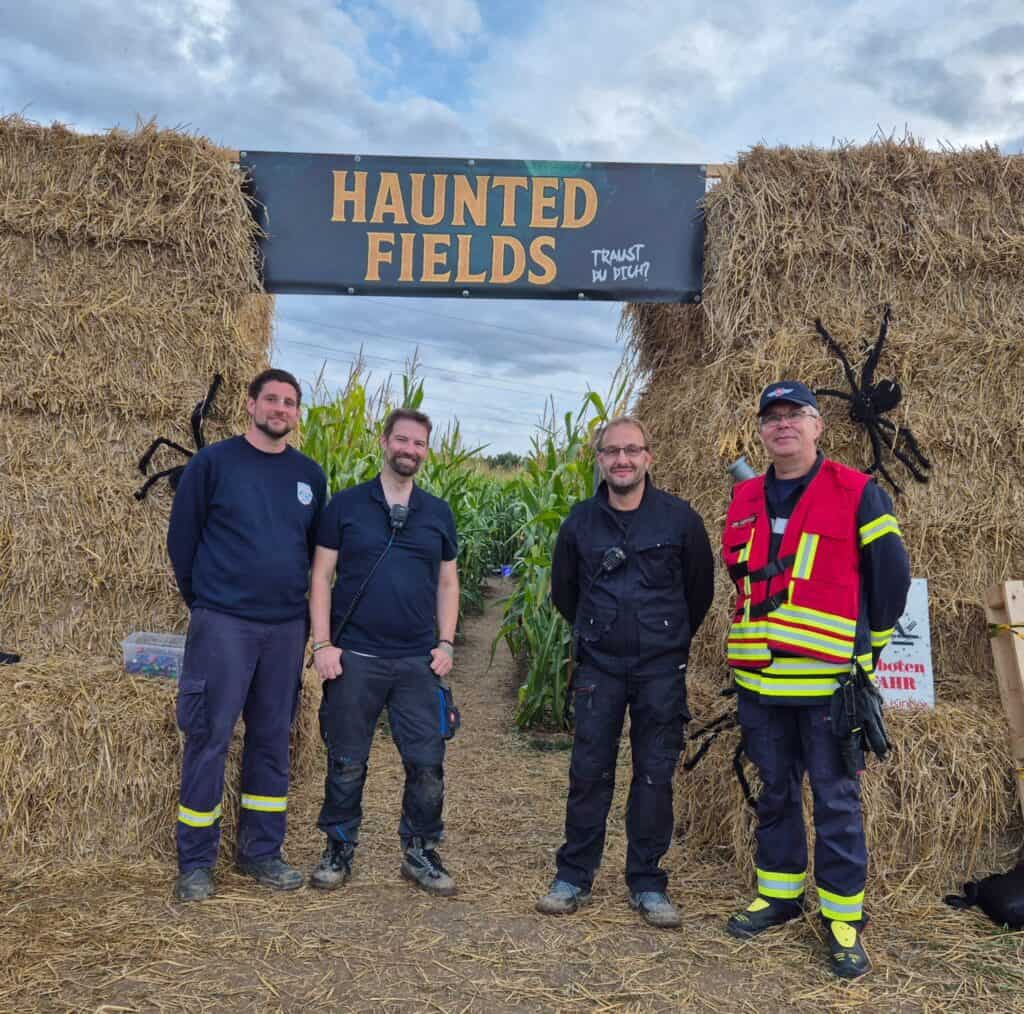 Benedikt Funke, Andreas Gundelach, Sebastian Reeß und Dirk Nienstedt (es fehlt Horst Otto)